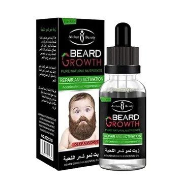 عرض قطعتين زيت نمو شعر اللحية - الصورة 3