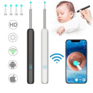 • عرض 2 جهاز تنظيف الأذن بكاميرا