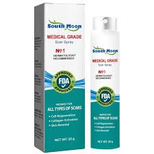 عرض ثلاث قطع بخاخ للعناية بالبشرة وإزالة حب الشباب والندوب القديمة