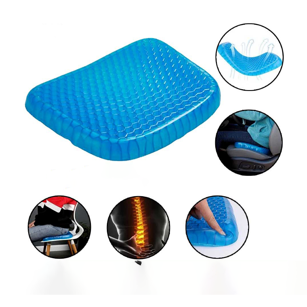 عرض 2 حبة وسادة مقعد من الجل - Egg Sitter Gel Flex Cushion Seat Sitter - الصورة 5